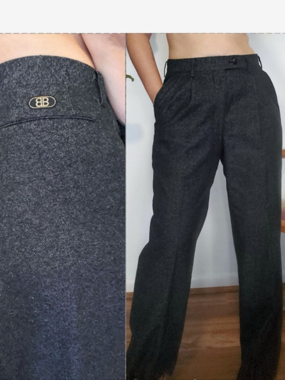 Vintage Balenciaga Wool Pants